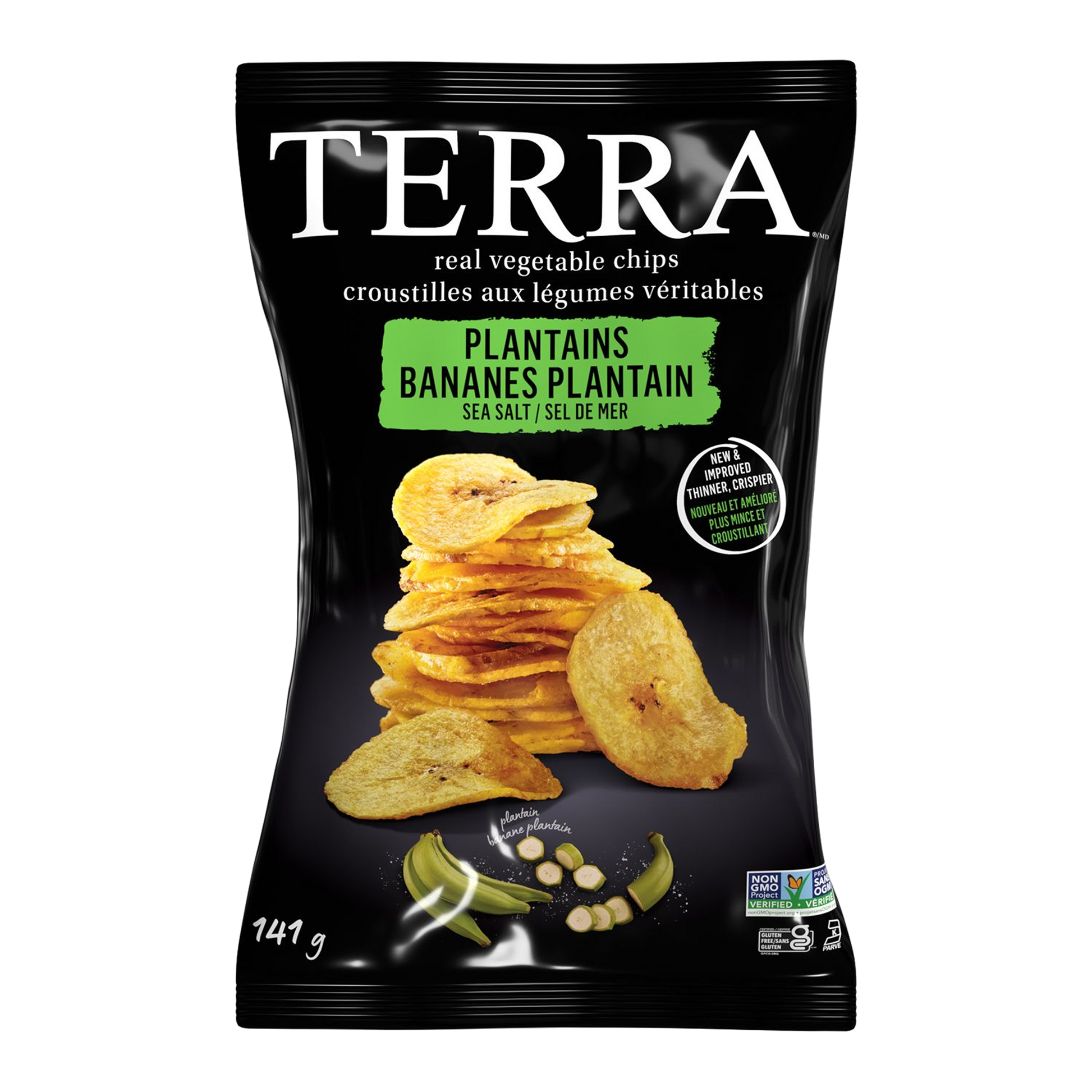 PLANTAINS with SEA SALT
